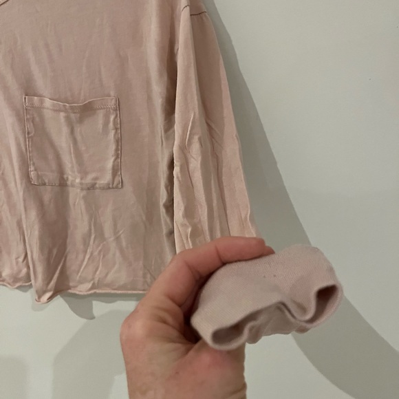 Garage Crop Long Sleeve Shirt - Picture 4 of 7